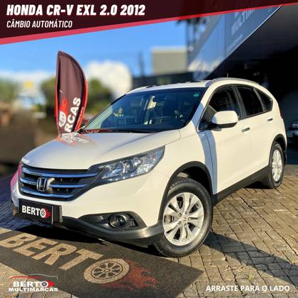 HONDA CRV 2.0 EXL 4X4 16V GASOLINA 4P AUTOMÁTICO HONDA CRV 2.0 EXL 4X4 16V GASOLINA 4P AUTOMÁTICO